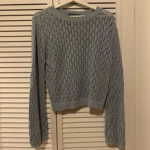 Light blue knitted sweater from Reformation